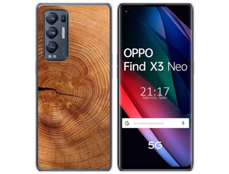 Carcasa Oppo Find X3 Neo TUMUNDOSMARTPHONE Dibujos Multicolor