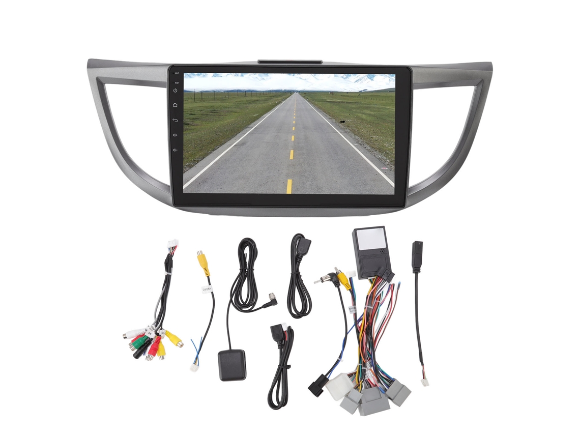 Radio estéreo para coche con Bluetooth, wifi, CarPlay integrado, navegación GPS automática para Android 10.1, compatible con CR-V 2012-2016.