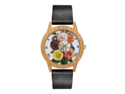 Reloj De Pulsera De Cuarzo Simple Con Correa De Silicona Para Hombre Y Mujer Negro Zhoulianfa