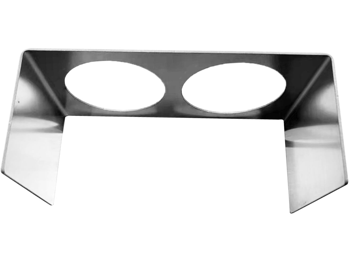 Soporte Para Coctelera De Acero Inoxidable Con Base Antivuelco Y Doble Base.