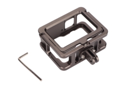 Jaula De Repuesto Para Cámara, De Aleación De Aluminio, Extraíble, Accesorios Para Cámara Hero10 Negra