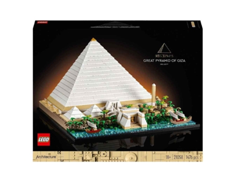 LEGO Architecture Grande Piramide De Gize 21058 (Edad Mínima: 18 Años - 1476 Piezas)
