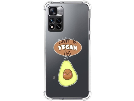 Carcasa para Xiaomi Redmi Note 11 Pro+ Plus 5G TUMUNDOSMARTPHONE Dibujos Antigolpes Vegan Life Multicolor