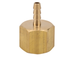 Conector De Manguera De Latón Con Espiga Acoplador (1/8" Id Manguera * 1/4" Npt Hembra)
