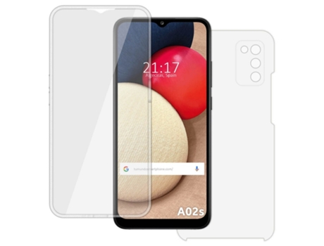 Carcasa Samsung Galaxy A02s TUMUNDOSMARTPHONE 360 Transparente