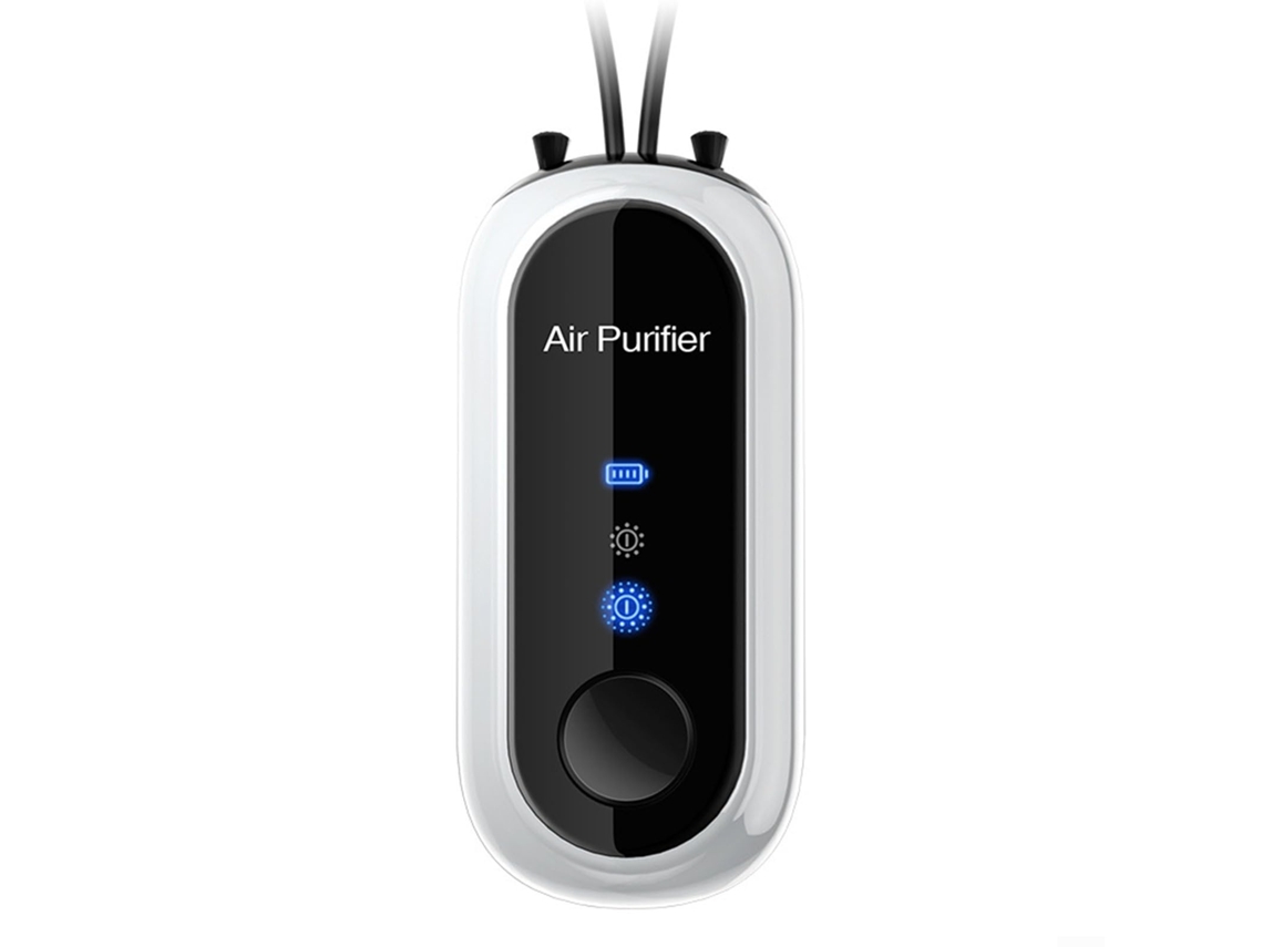 Purificador De Aire Portátil De Iones Negativos Para Colgar: Purificador De Aire Personal Con Collar, Recargable Y Portátil, Generador De Io