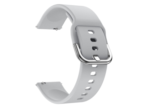 Correa de Silicona 20mm para Samsung Galaxy Watch Active/Galaxy Watch Active2 - canoso