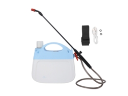 Pulverizador Eléctrico De Hombro Con Múltiples Modos Para Regar Plantas Y Limpiar Coches - Azul