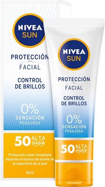 Protección Solar NIVEA Sun Facial SPF 50 (50 ml)
