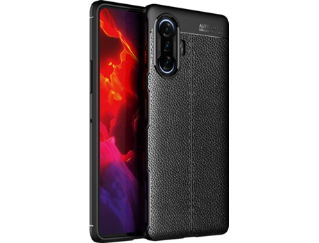 Carcasa Xiaomi Poco F3 GT Rugged Leather Negro LC-BK