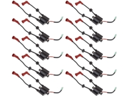 10x Bobine D'allumage Hors-bord Marine Para F9.9 13.5 15 20 25hp 40hp Reemplazo De Las Piezas De S