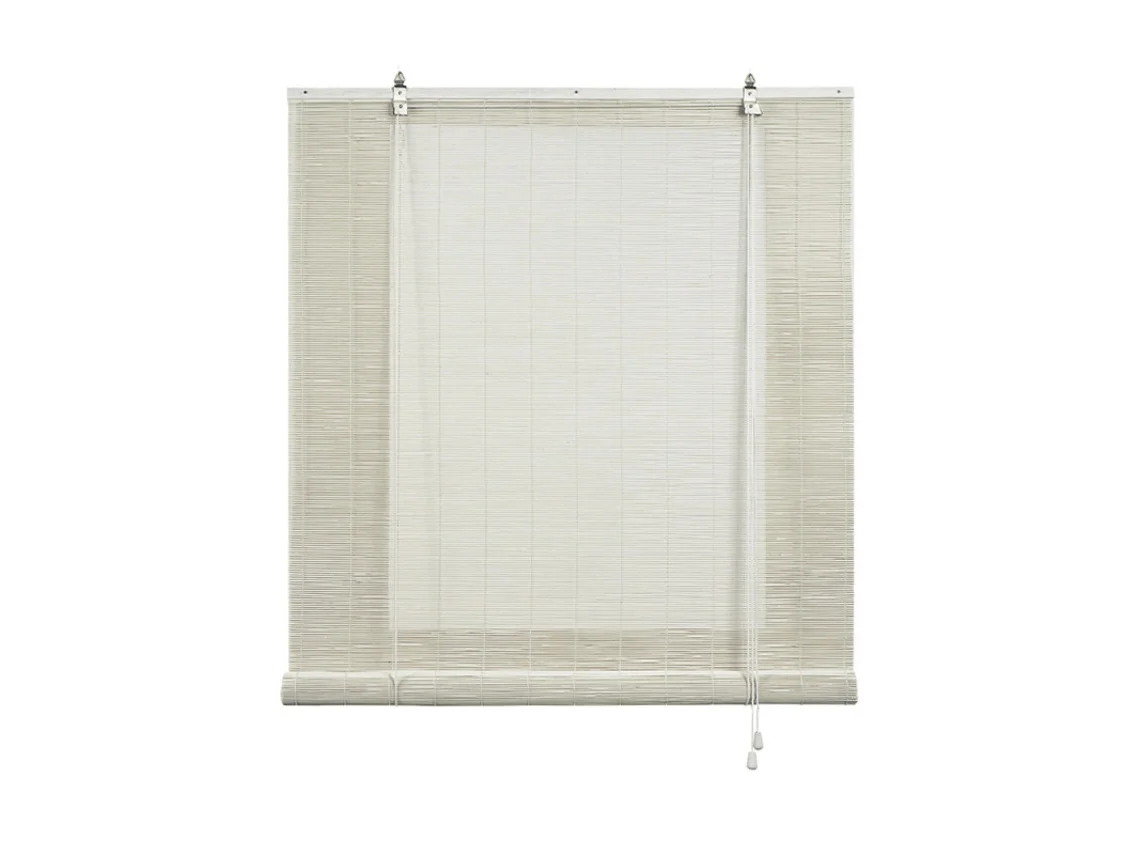 Estor de Bambú STORESDECO (175 x 150 cm - Blanco)