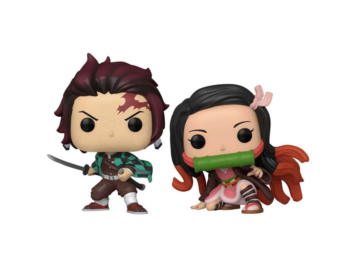 Figure FUNKO DEMON SLAYER Tanjiro & Nezuko US Exclusive Pop! 2-Pack