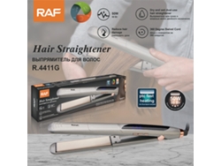 Alisador de cabelo 2 em 1 Curling Stick Talas Cerâmicas Seco e Molhado Endireitamento Duplo Use Big Roll Fringe MDUG (cinza)