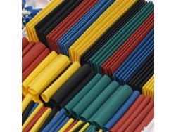 Tubo termorretráctil de poliolefina de colores, 328 unidades, 8 tamaños, 21Φ1,0Φ14,0
