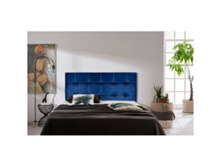 CABECERO IRIS POLIPIEL AZUL 100