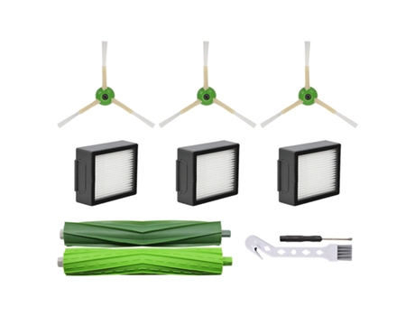 Para irobot roomba i7 i3 i4 i6 i8 j7 e5 e6 filtro hepa escova lateral principal
