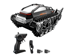 Coche Anfibio Estilo Tanque Con Control Remoto Para Niños Y Niñas, Juguete Todoterreno Para Acrobacias De 2,4 Ghz.