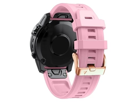 Correa Silicona Cierre Metálico para Garmin Epix Pro 42Mm Gen 2 Rosa y Morado Pack 2X VEANXIN