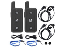 Radio Walkie Talkie de 400-480 MHz con auriculares