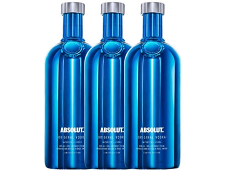 Vodka ABSOLUT Absolut Electrik (0.7 L - 3 unidades)