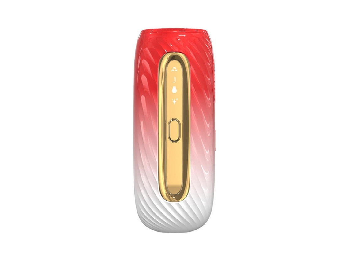 Depiladora de luz pulsada YIZHOOD Dlp214 roja