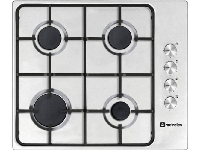 Placa de Gas MEIRELES MG 3640 X (Gas Natural - 58.5 cm - Inox)