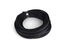 Manguito Trenzado Pet Expandible 6mm Negro Denso Para Cable 10m Protector Flexible