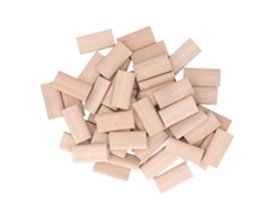50 Tornillos Para Madera De Haya Para Remaches De Muebles En Carpintería 10x24x50 Mm