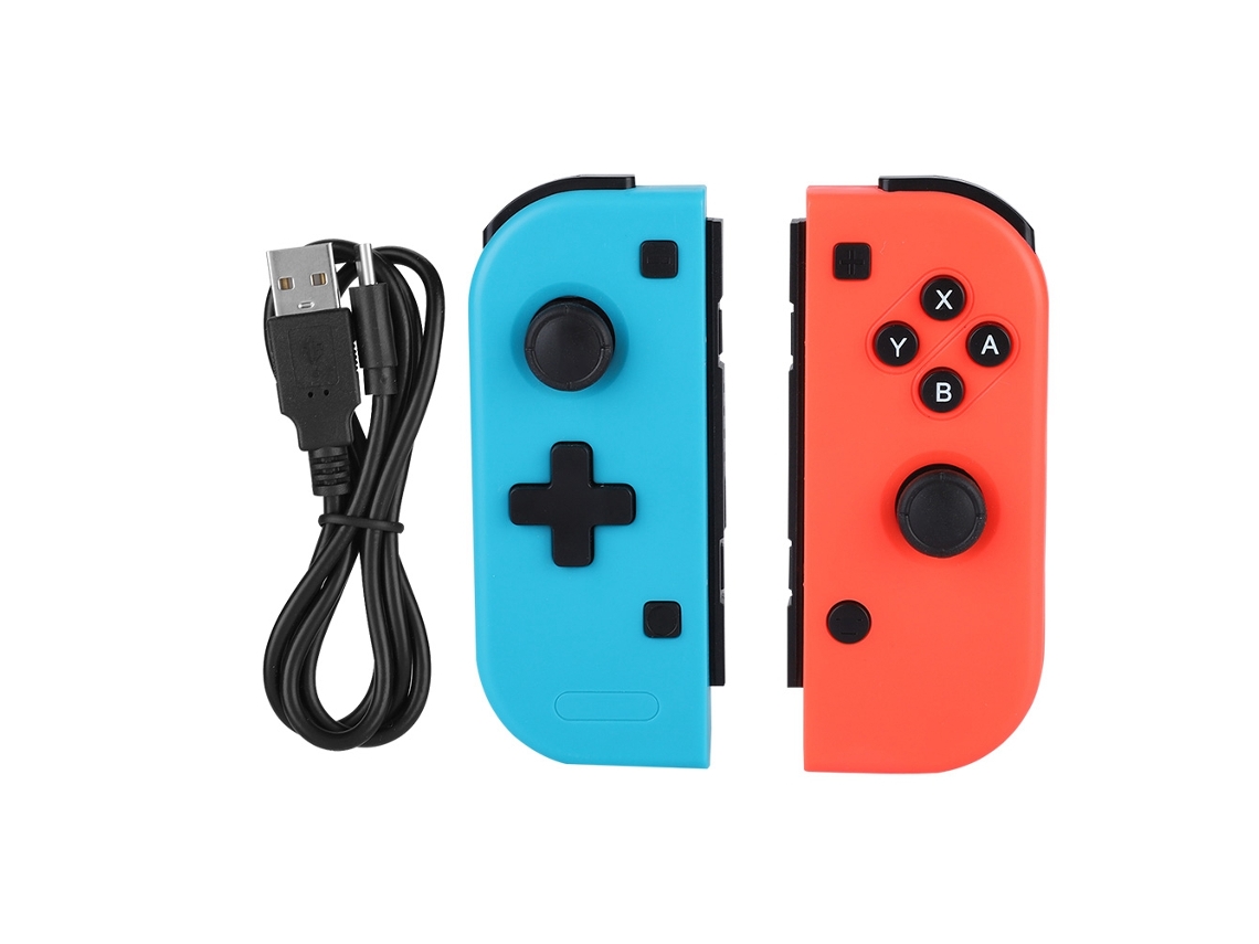 Empuñaduras De Control Izquierda Y Derecha Para Switch Con Batería Integrada Y Conexión Inalámbrica A Prueba De Golpes.