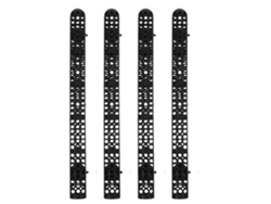 Juego de 4 fundas protectoras para calentador de acuario, funda protectora extraíble para varilla calefactora de 38 cm / 15 pulgadas, calentadores GOKOCO