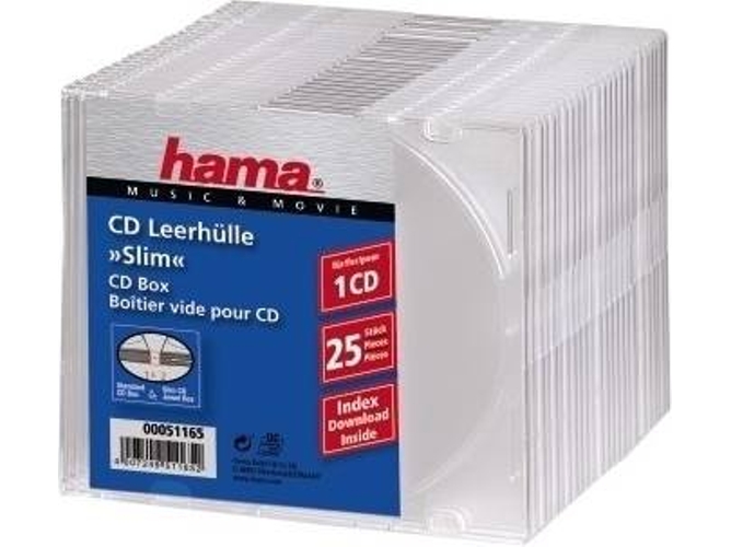 Caja HAMA Slim (1 Unidade)