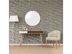 Paneles de pared de cemento gris diamante XPS de 50 x 50 cm y 12 m² (48 unidades) Wsd347298 Lovely Home