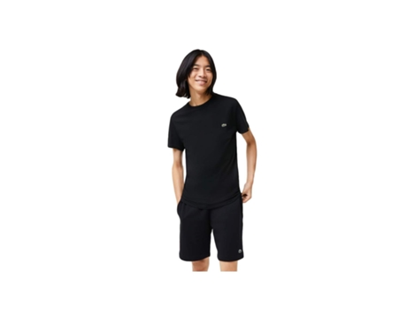 Camiseta LACOSTE (S - Negro)