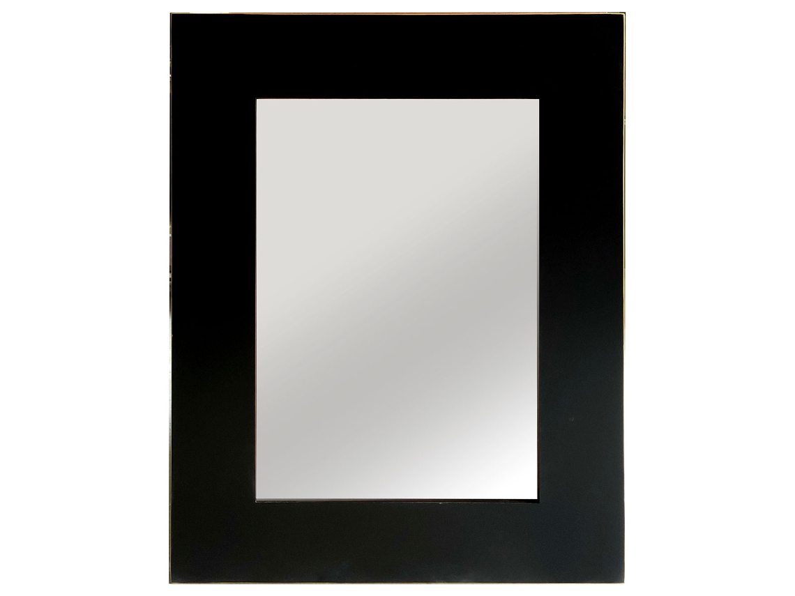 Signes Grimalt - Espejo Pared | Espejo Rectangular Negro - Medidas: 90 x 3 x 70 cm BY SIGRIS