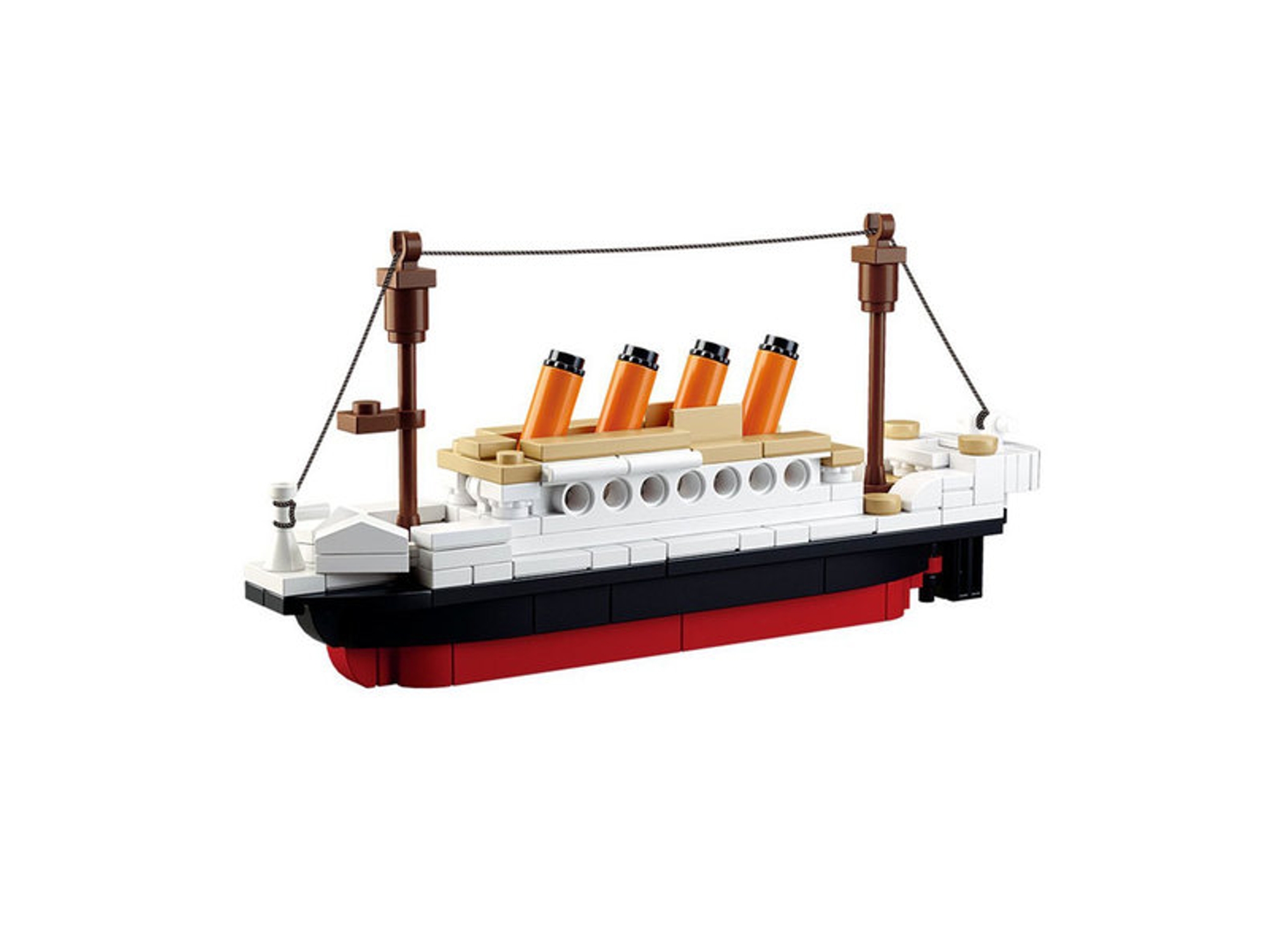 Construcción SLUBAN Titanic (Edad Mínima: 6 - 194 Piezas)