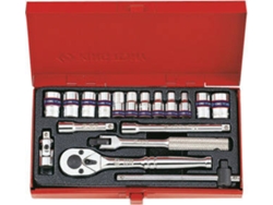 Llave De Caja KING TONY Largos En Pulgadas (1 4 18 unidades 2519Sr)