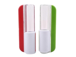 Juego de 2 cortadores de fruta de acero inoxidable para cortar tomates, verduras, ensaladas, cerezas, etc.