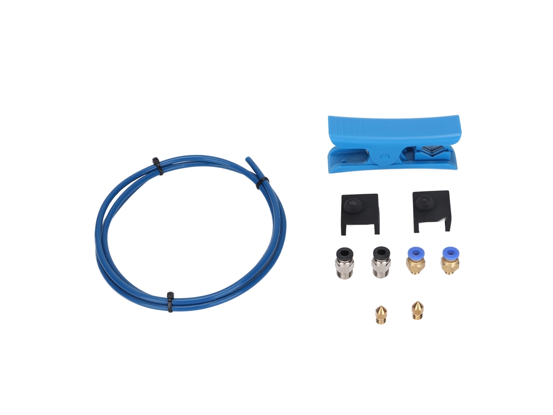 Kit De Piezas Para Impresoras 3d Con Tubo Ptfe, Boquilla 0.4, Cutter Para Ender 3/3 Pro/5 Cr-10/10s