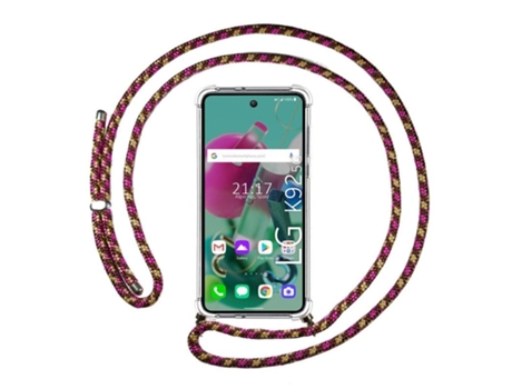 Carcasa LG K92 5G TUMUNDOSMARTPHONE Colgante Rosa