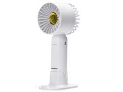 Ventilador portátil de mano de 2,7 pulgadas | 7 aspas | 3 velocidades | 500 mAh | Blanco Aigostar