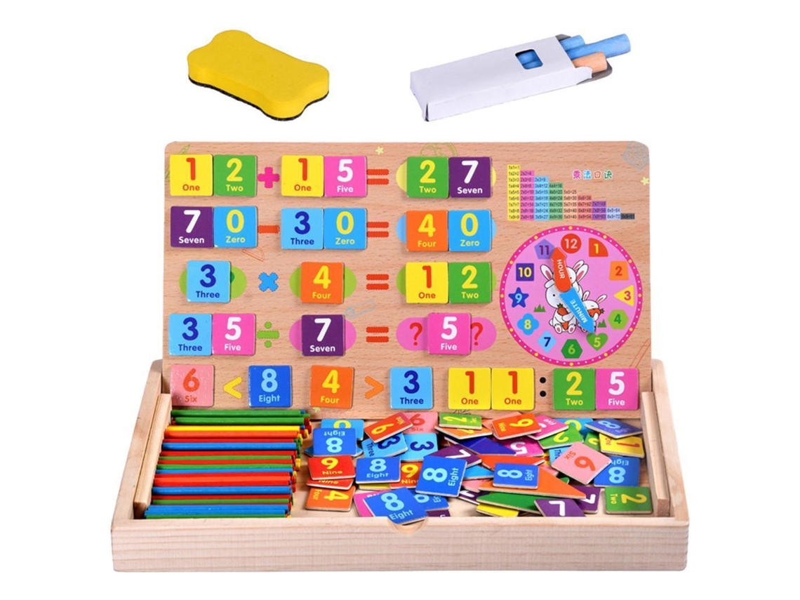 Palitos para contar, números, tarjetas, material didáctico de Slowmoose Math