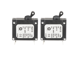 Disyuntor de generador de 2 piezas de 23 A con interruptor para generadores de gasolina de 230 V, suministros eléctricos y otros
