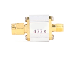 Filtro Pasabanda De 433 Mhz Con Interfaz Sma Para Módulo Receptor Rfid De 50 Ohmios.