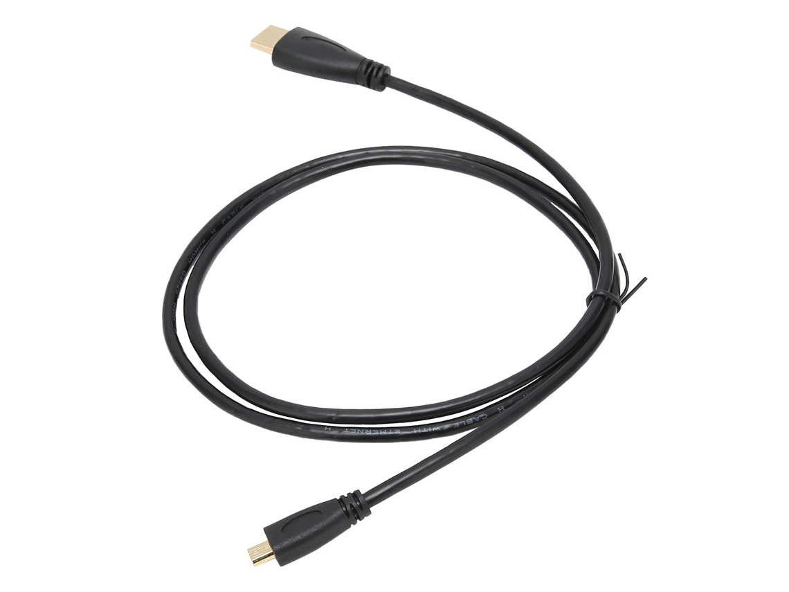 Cabo De Extensão Hdmi Tipo A Para Tipo D 1.4v 1m Para Hdtv Transmissão De Áudio E Vídeo