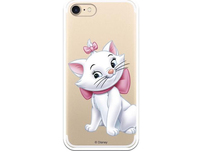 Carcasa iPhone 7, 8 DISNEY Aristogatos Marie Gris