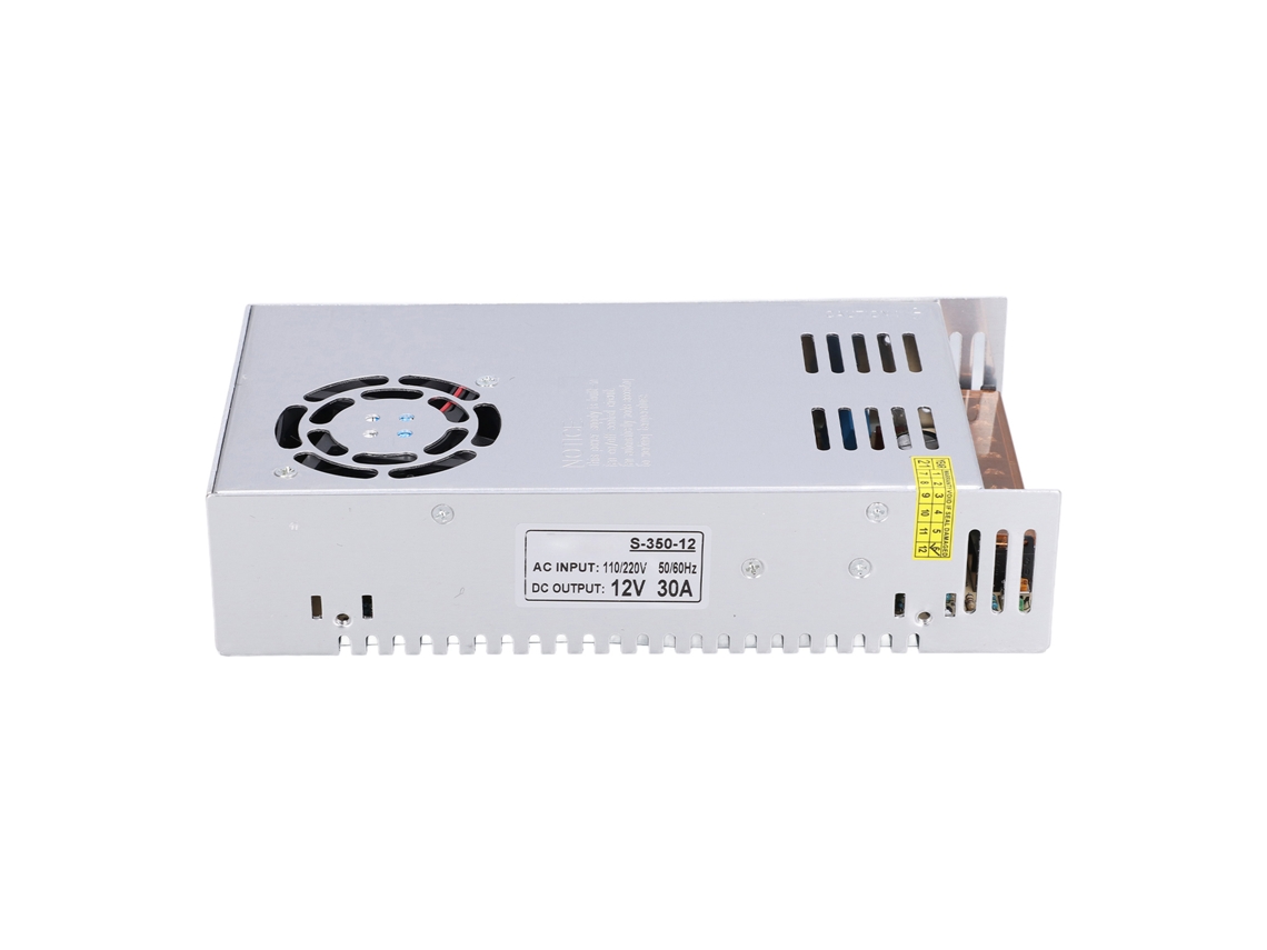 Fuente De Alimentación Conmutada S-350-12 De 12 V, 30 A Y 350 W Con Protección Contra Sobrecarga Y Cortocircuito.