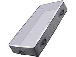 Bolsa Almacenamiento Plegable Debajo Transparente 100x50x15 Capacidad Edredones Práctico Organizador Hogar