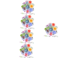 250 Pegatinas Decorativas De Flores Para Portátil O Botella