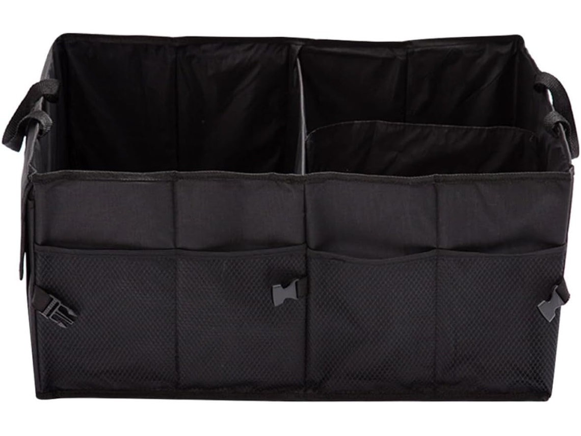 Organizador Plegable Para Maletero, Contenedor Portátil Negro Para Coche, Tela Xxford